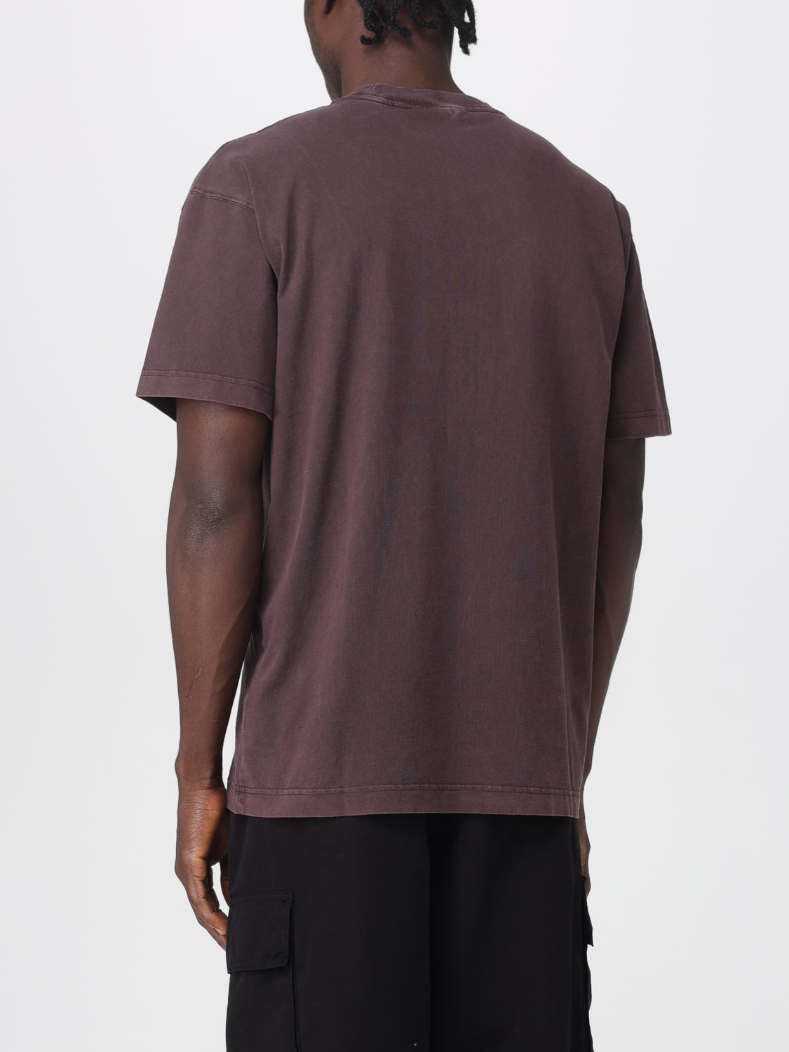 CARHARTT WIP T-SHIRT: T-shirt men Carhartt Wip, Brown - Img 2