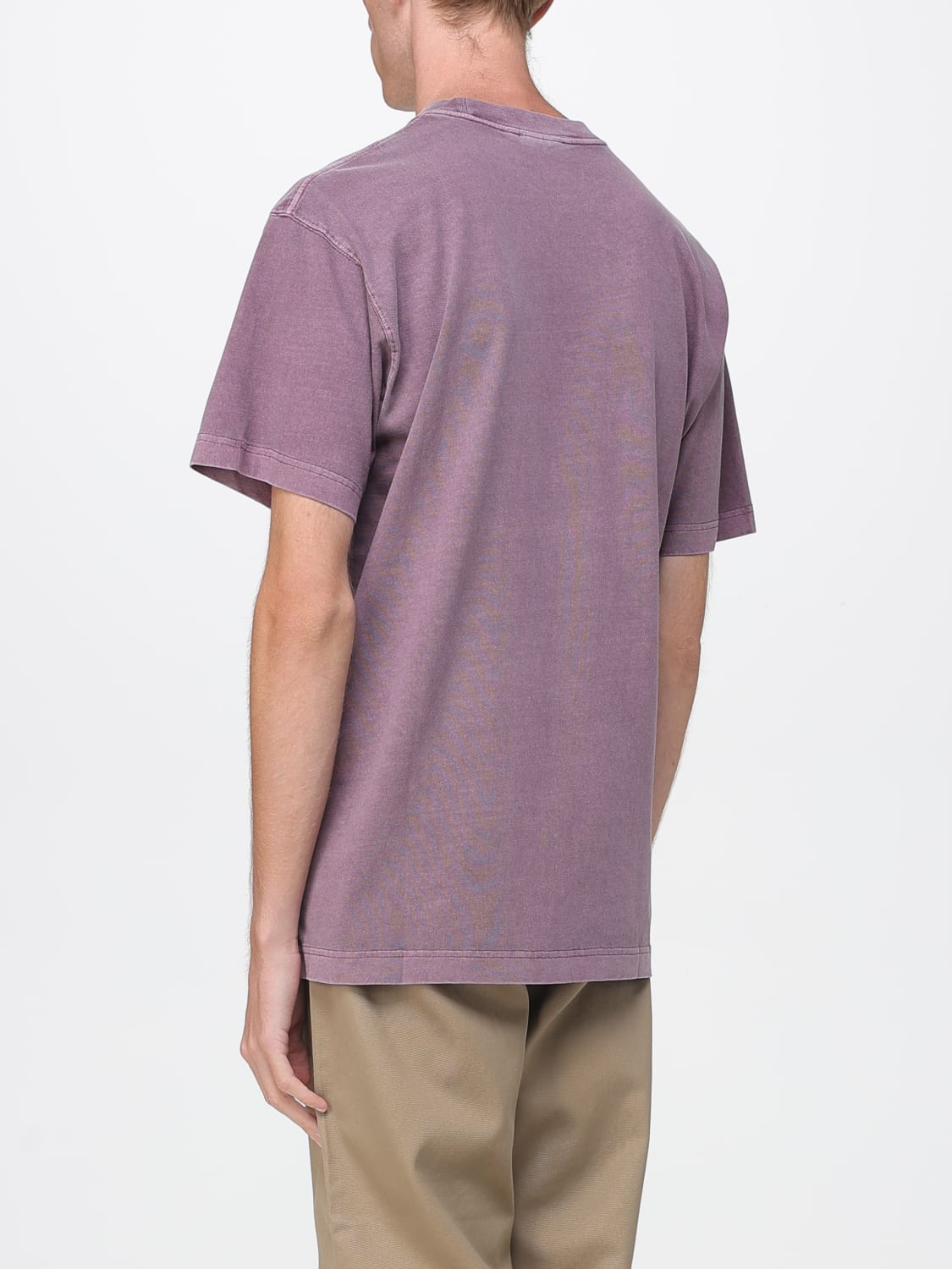 CARHARTT WIP T-SHIRT: T-shirt men Carhartt Wip, Lilac - Img 2