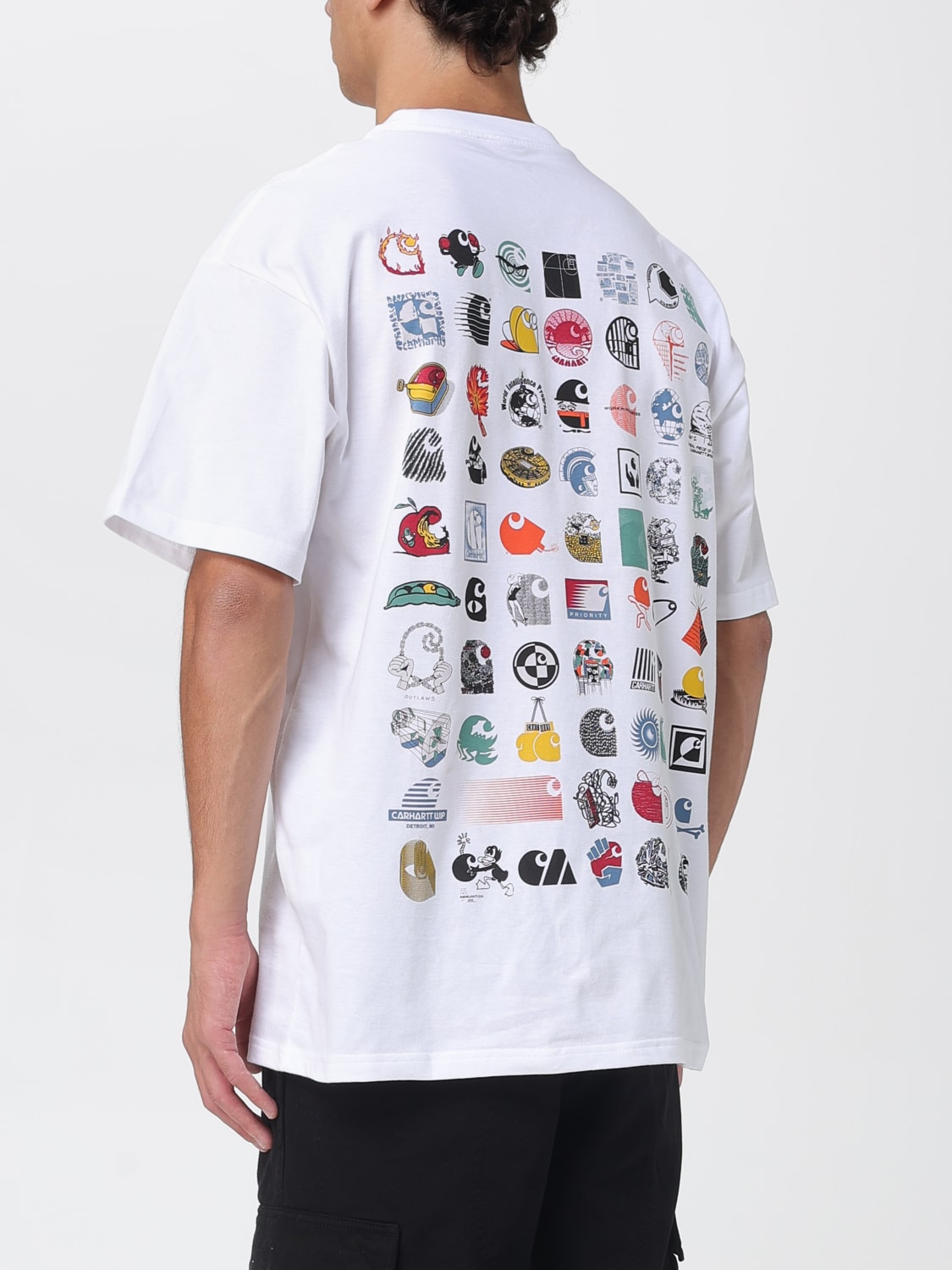 CARHARTT WIP T-SHIRT: T-shirt men Carhartt Wip, White - Img 2