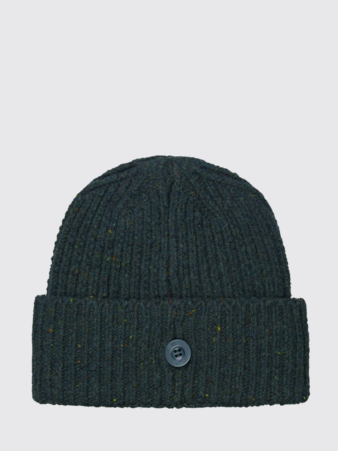 CARHARTT WIP CAPPELLO: Cappello Anglistic Carhartt Wip in lana a coste , Oliva - Img 2