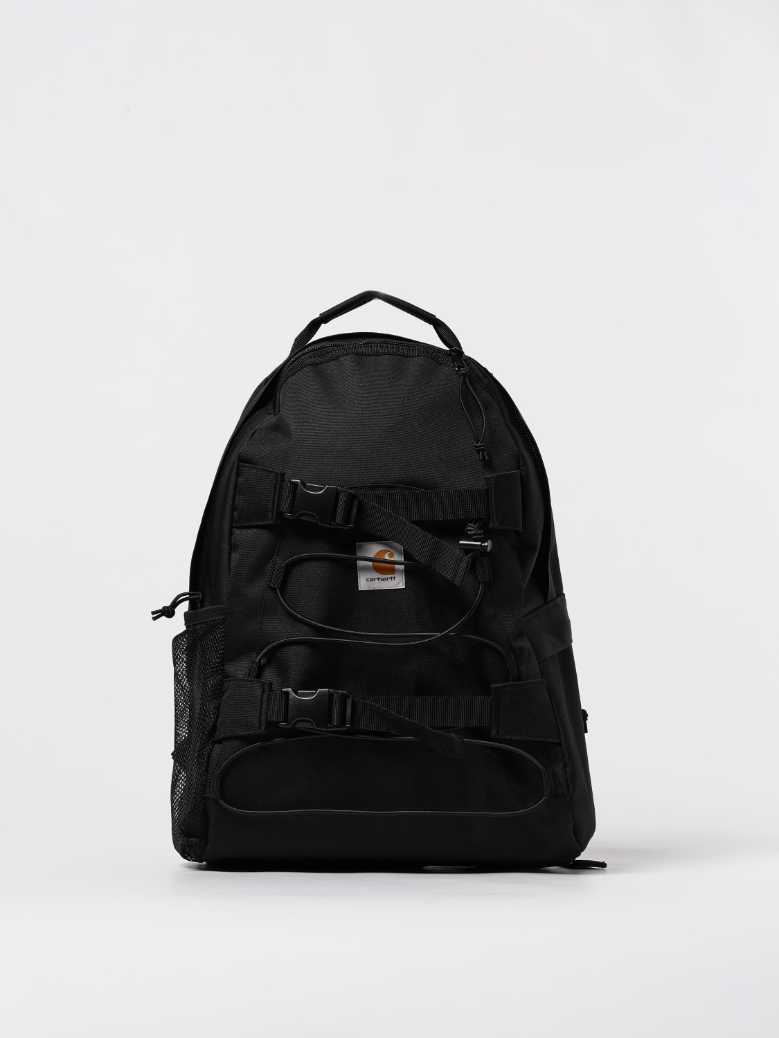 CARHARTT WIP ZAINO: Zaino Kickflip Carhartt Wip in nylon riciclato , Nero - Img 1