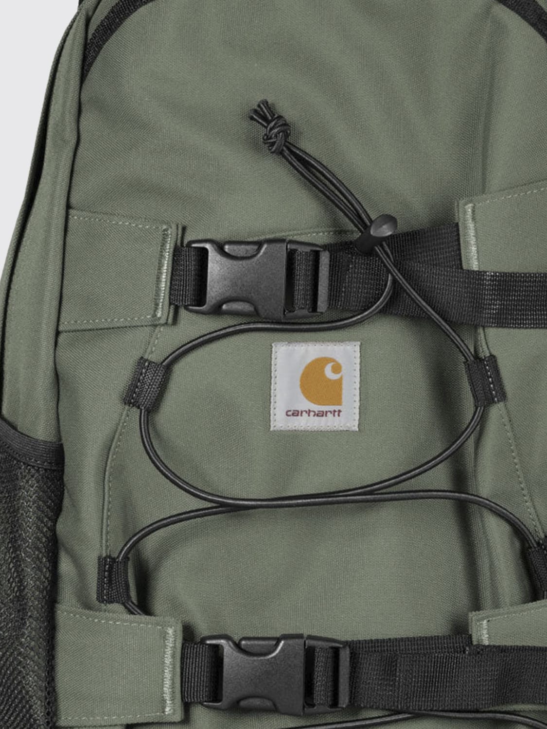 CARHARTT WIP ZAINO: Zaino Kickflip Carhartt Wip in nylon riciclato , Verde - Img 3