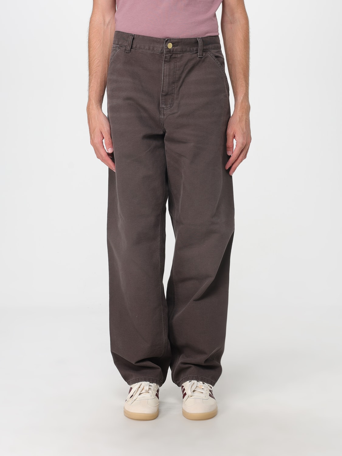 CARHARTT WIP PANTS: Pants men Carhartt Wip, Tobacco - Img 1
