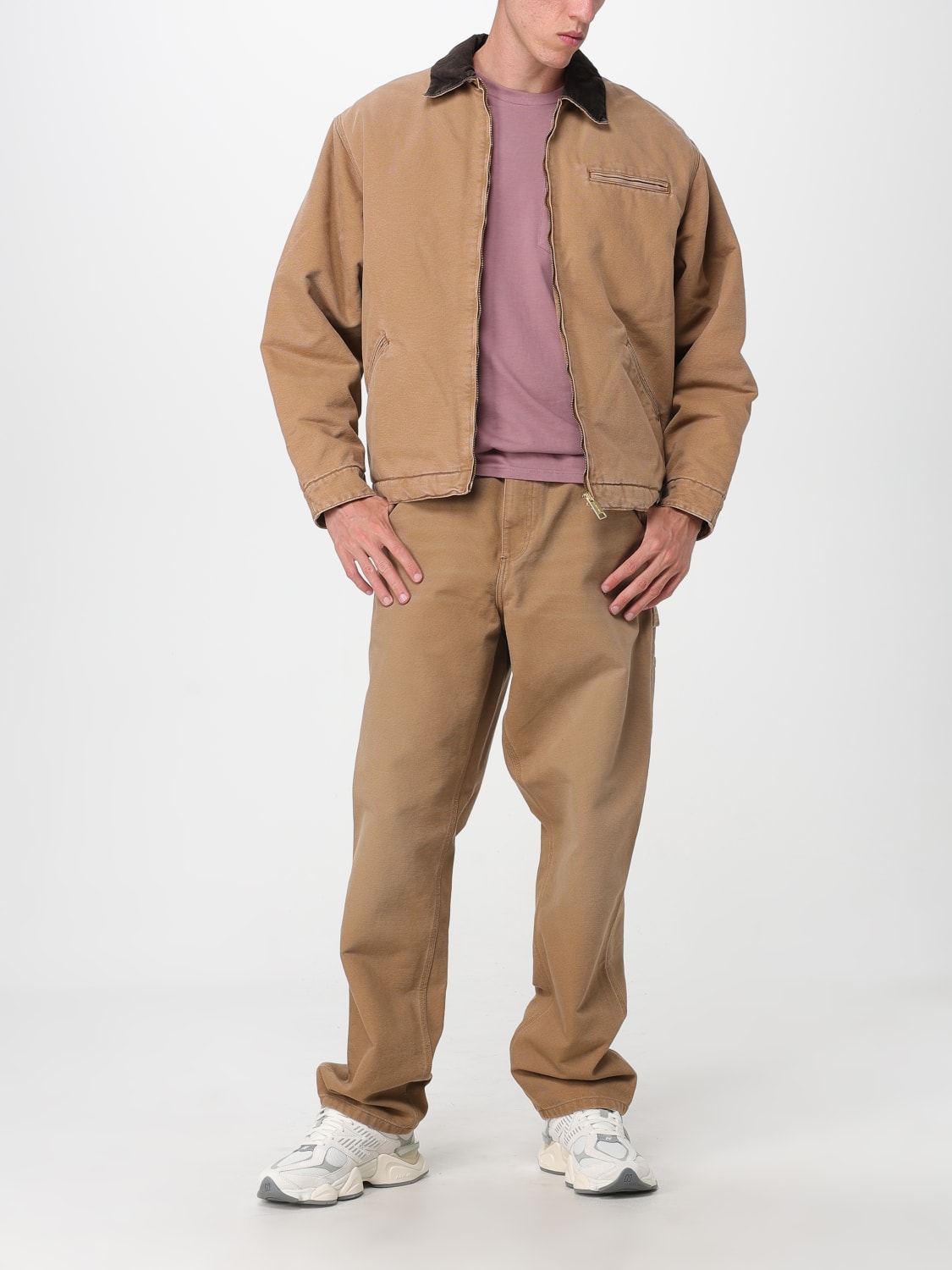 CARHARTT WIP PANTS: Pants men Carhartt Wip, Leather - Img 2