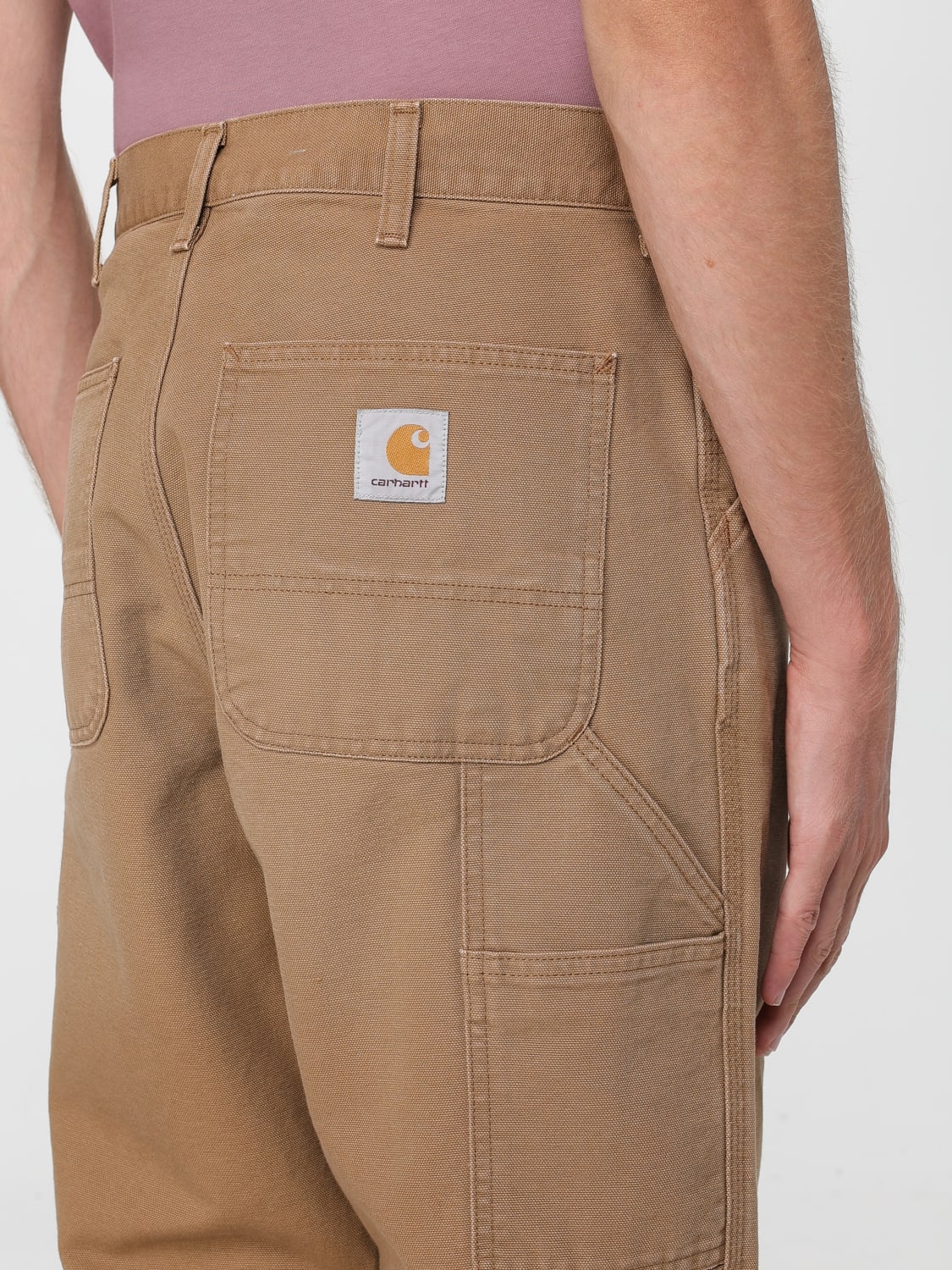 CARHARTT WIP PANTS: Pants men Carhartt Wip, Leather - Img 4