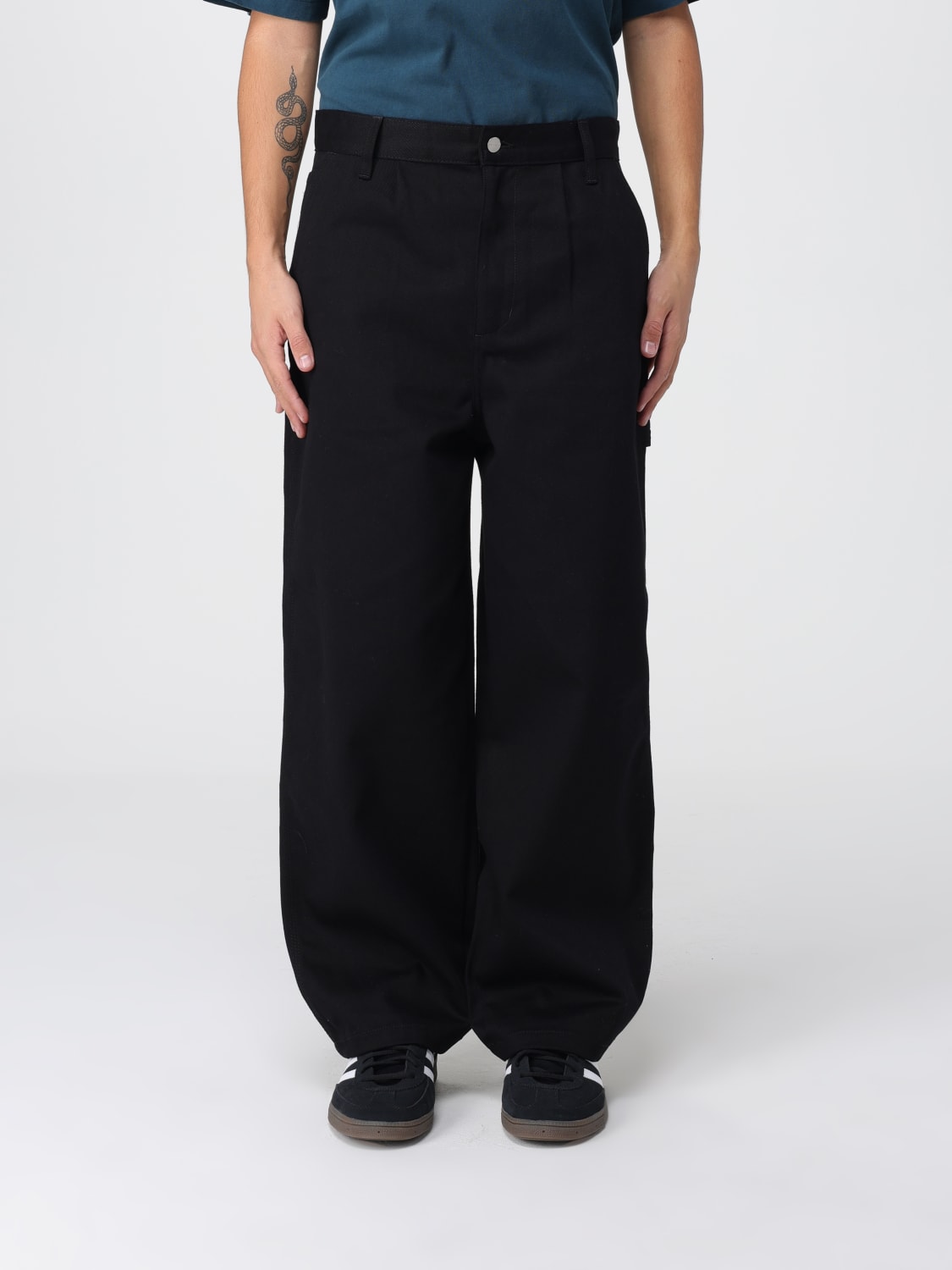 CARHARTT WIP PANTS: Pants men Carhartt Wip, Black - Img 1