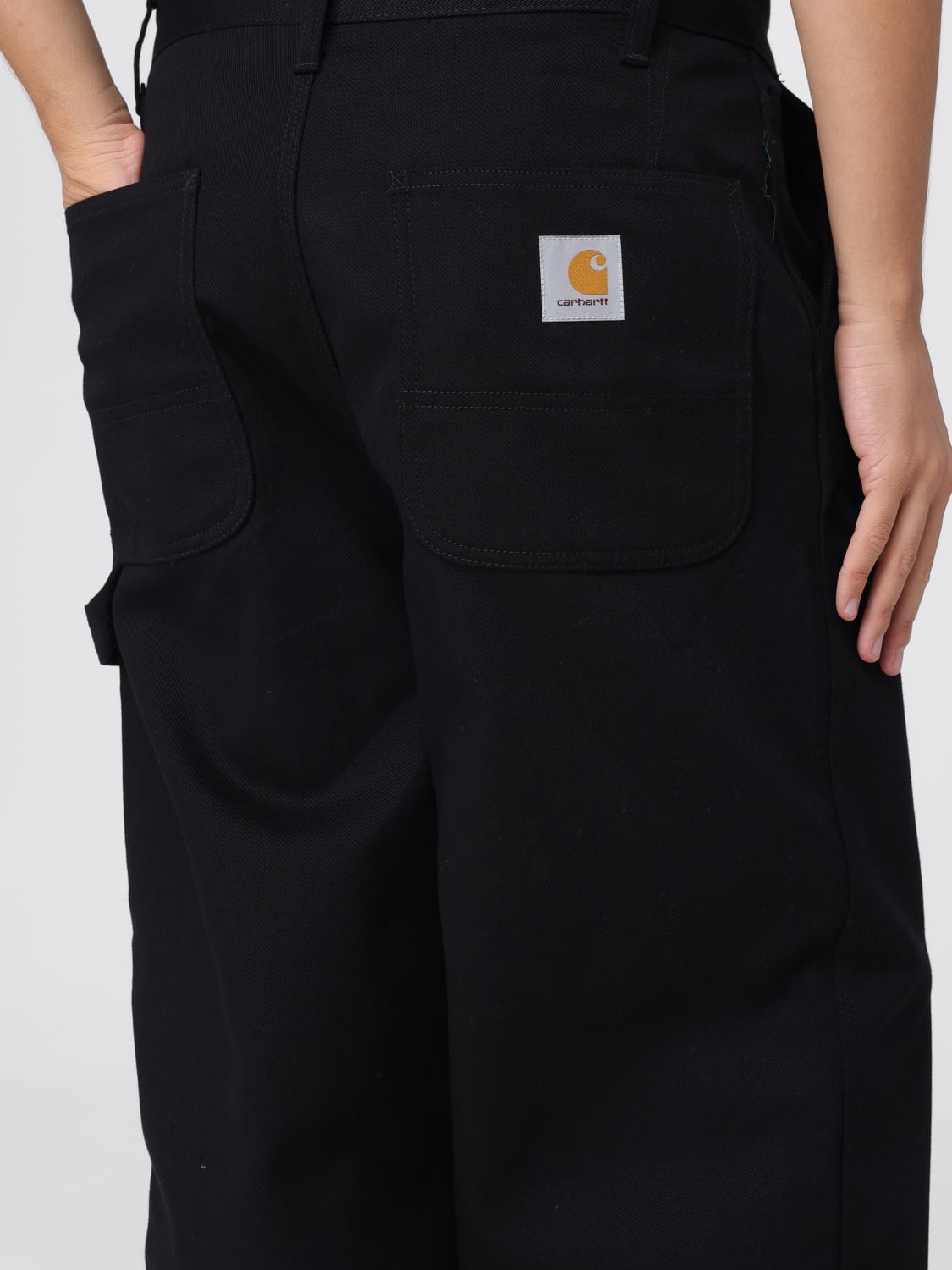 CARHARTT WIP PANTS: Pants men Carhartt Wip, Black - Img 3