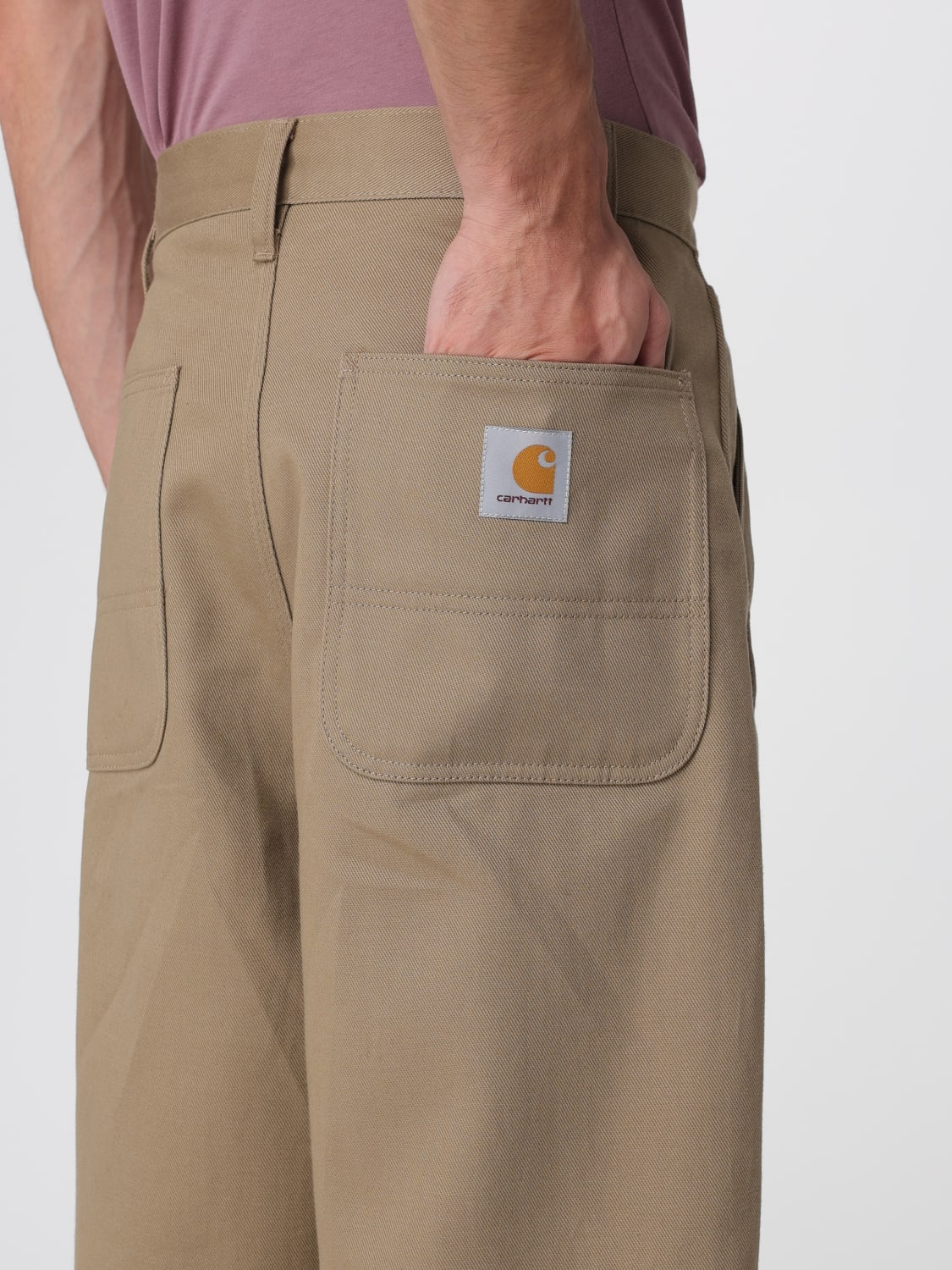 CARHARTT WIP PANTS: Pants men Carhartt Wip, Nude - Img 4