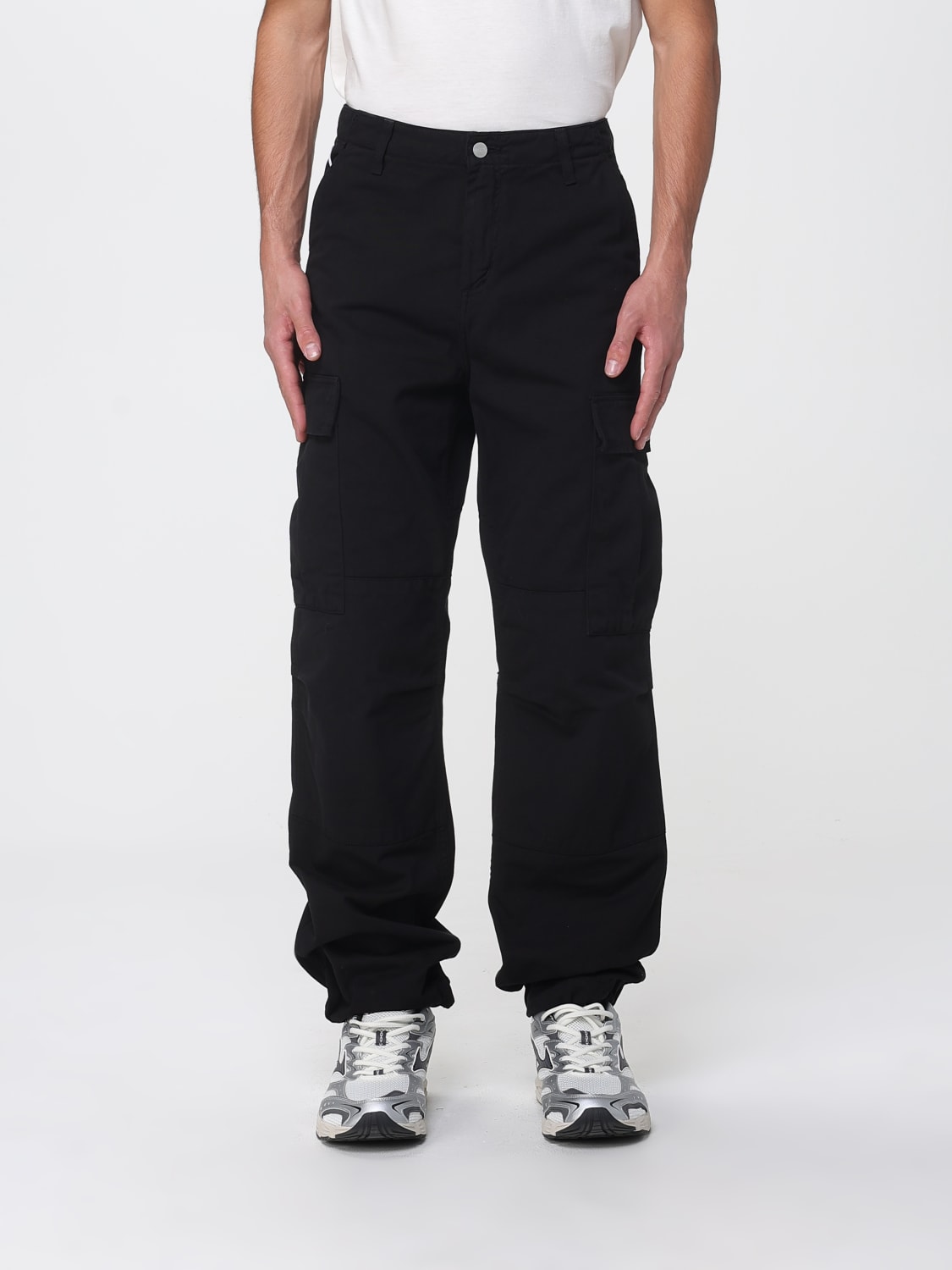 CARHARTT WIP PANTS: Pants men Carhartt Wip, Black - Img 1