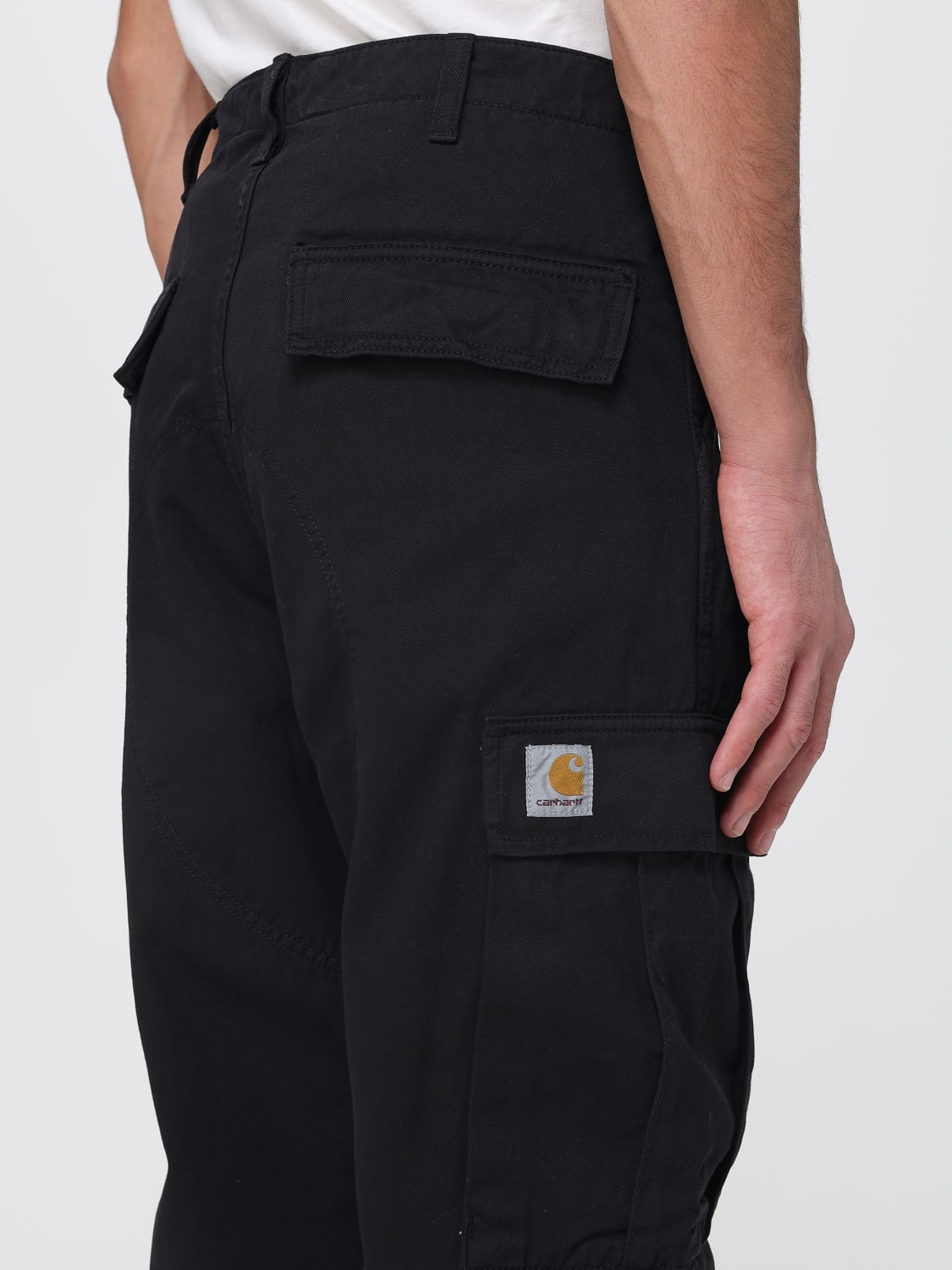 CARHARTT WIP PANTS: Pants men Carhartt Wip, Black - Img 3
