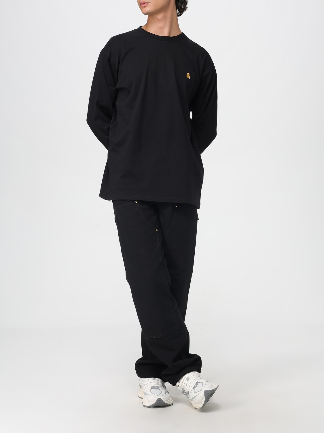 CARHARTT WIP PANTS: Pants men Carhartt Wip, Black - Img 2