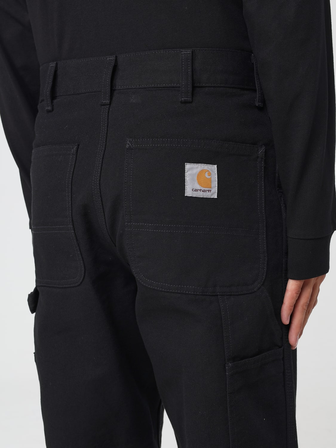 CARHARTT WIP PANTS: Pants men Carhartt Wip, Black - Img 4
