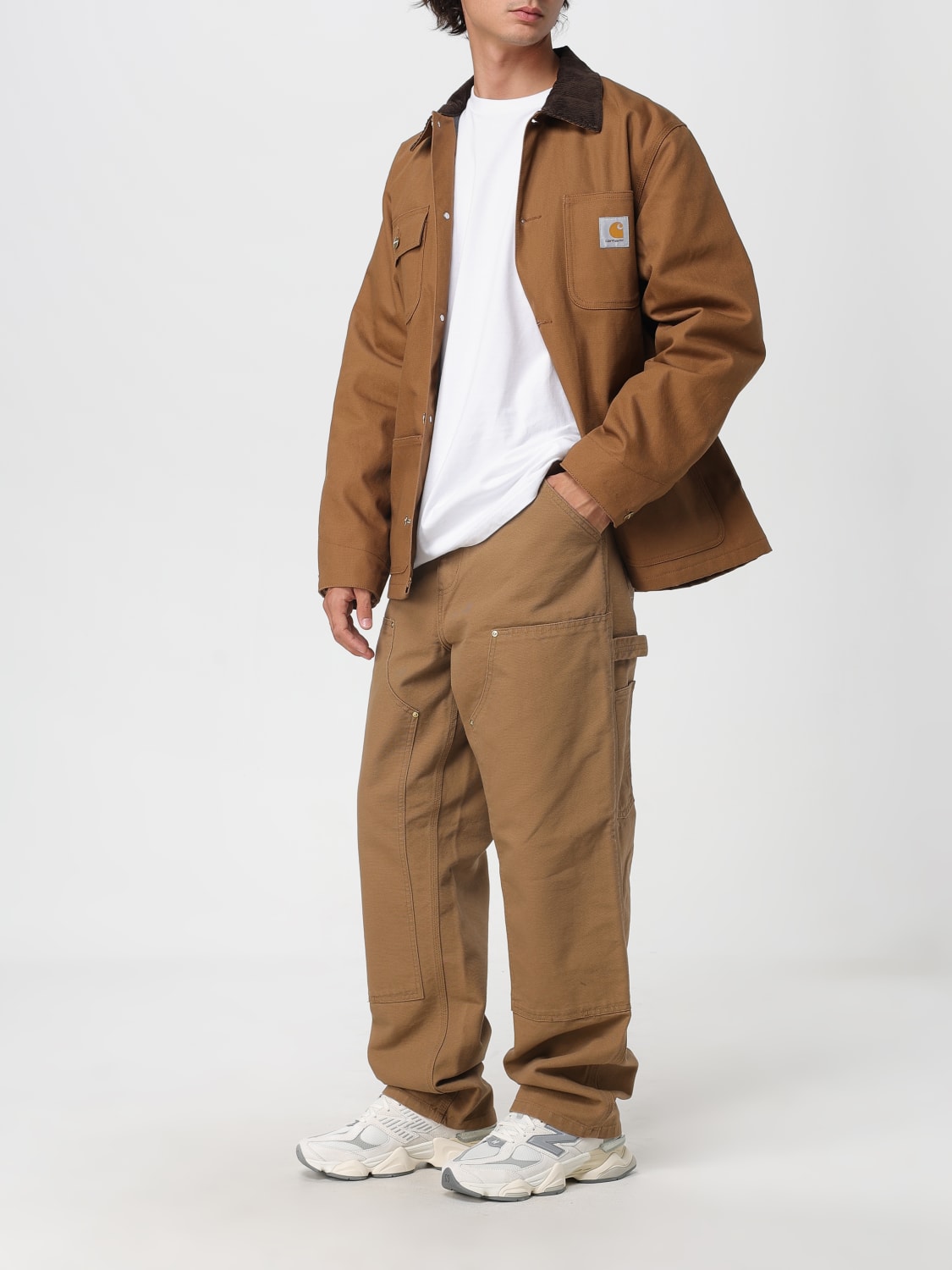 CARHARTT WIP PANTS: Pants men Carhartt Wip, Leather - Img 2