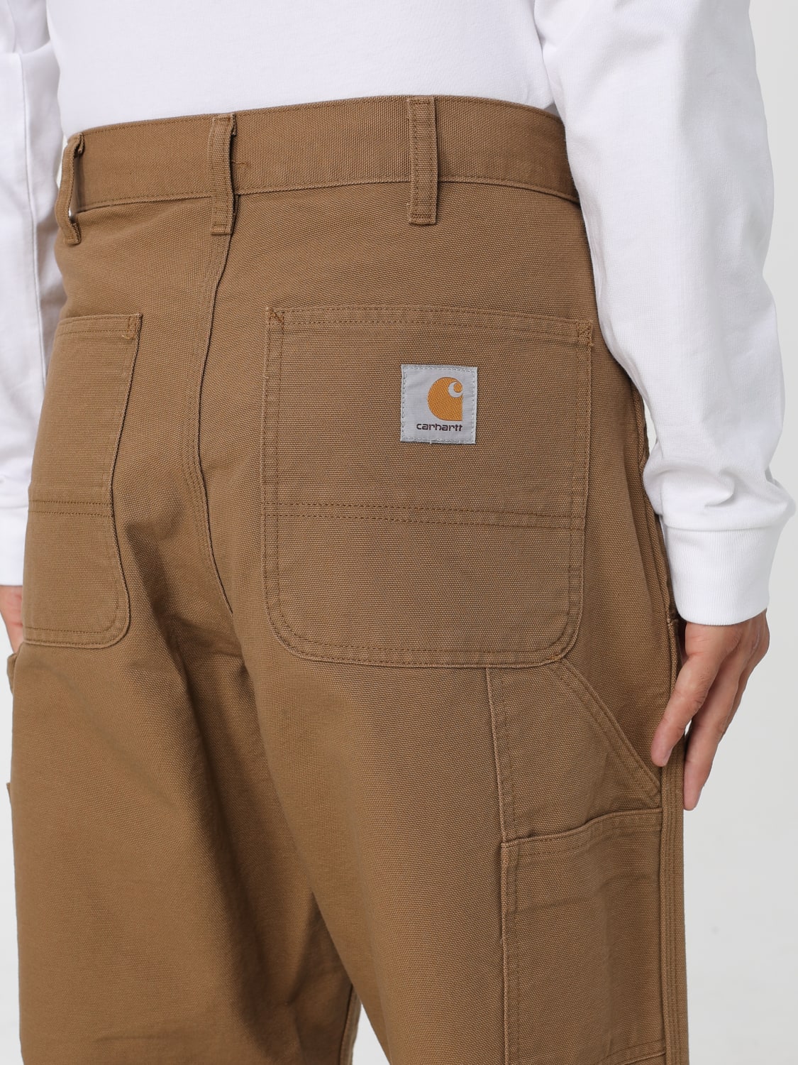 CARHARTT WIP PANTS: Pants men Carhartt Wip, Leather - Img 4