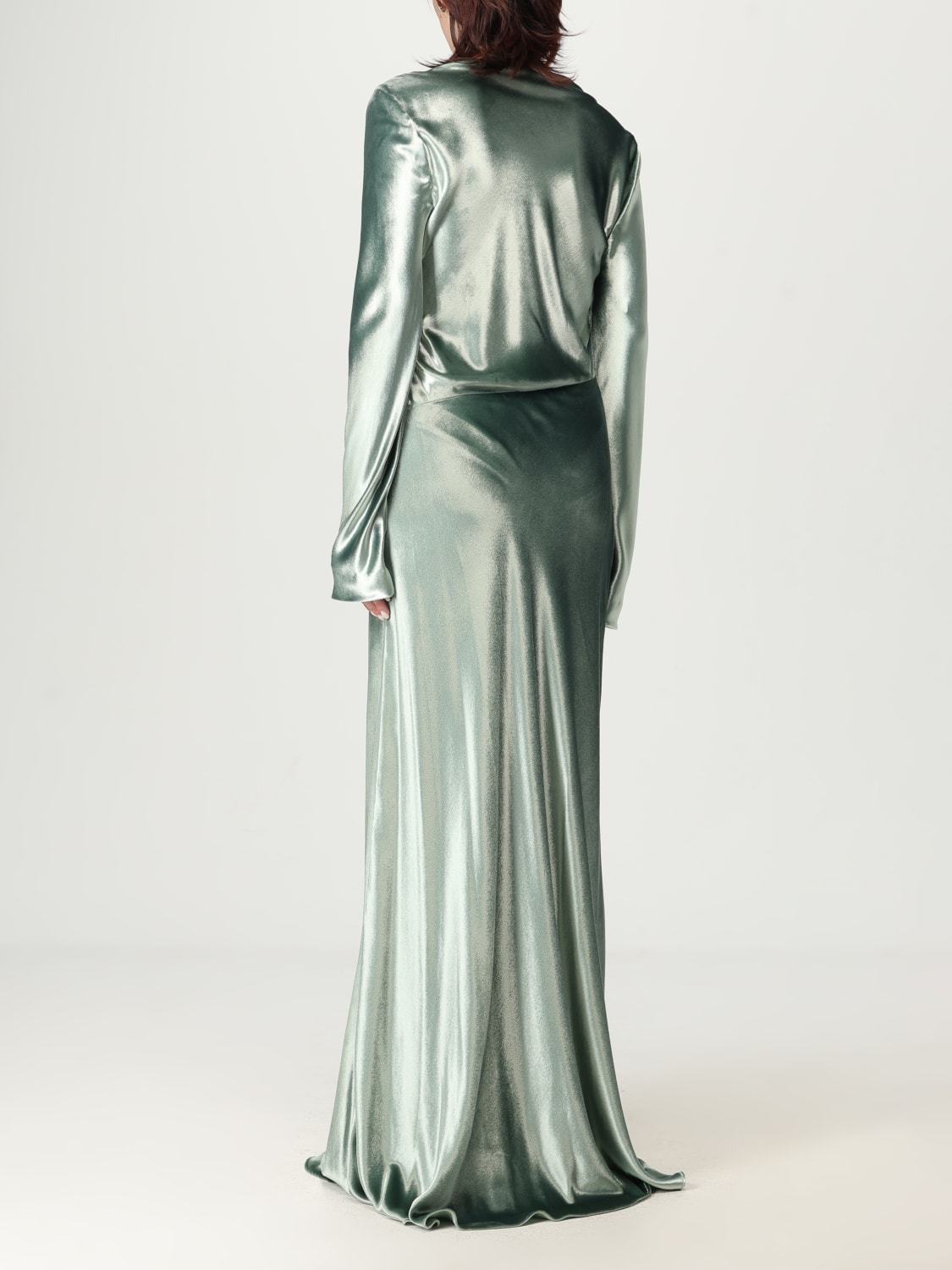 ALBERTA FERRETTI DRESS: Dress woman Alberta Ferretti, Green - Img 2
