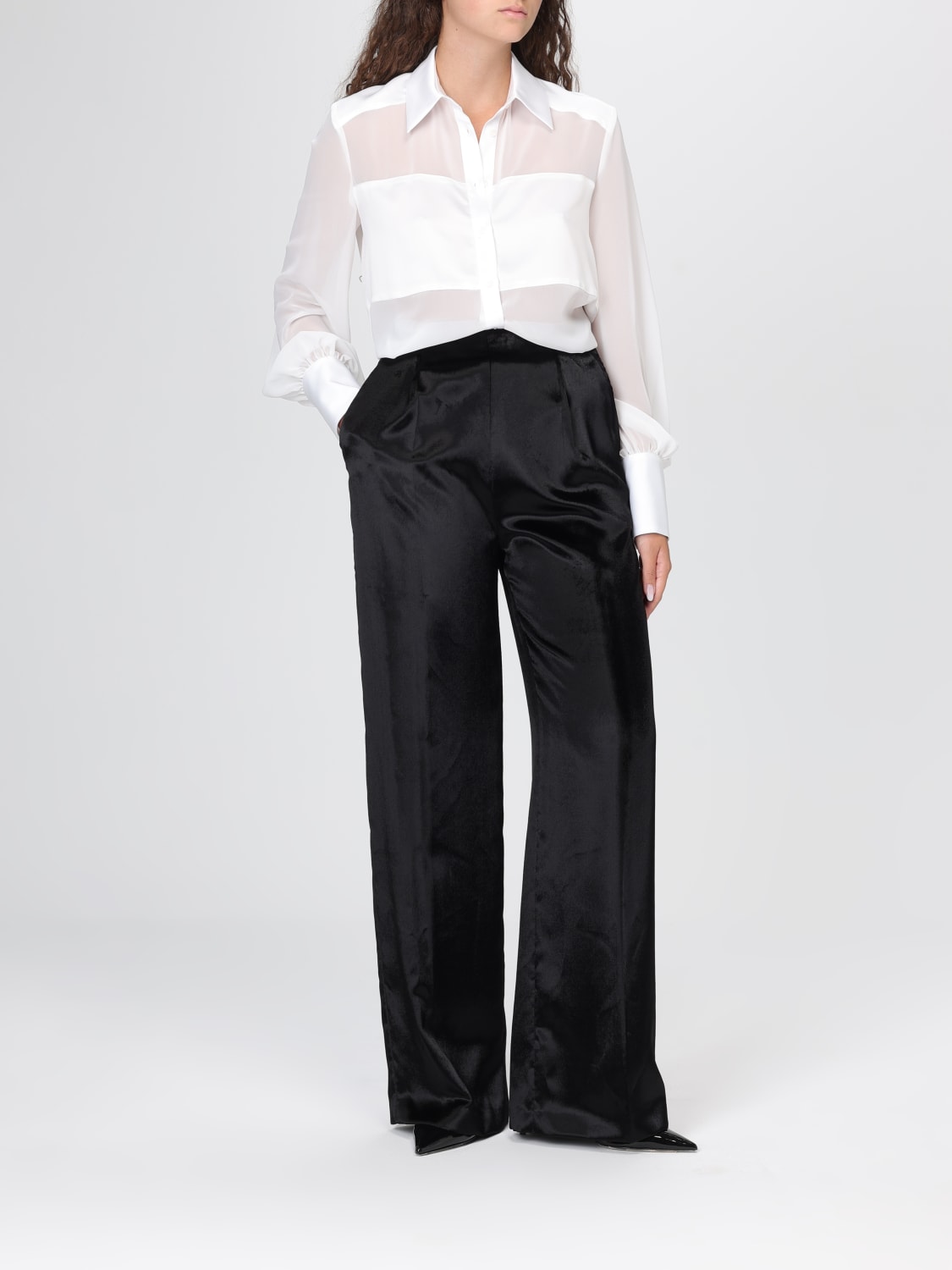 ALBERTA FERRETTI PANTS: Pants woman Alberta Ferretti, Black - Img 2