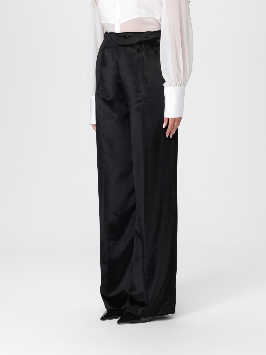 ALBERTA FERRETTI PANTS: Pants woman Alberta Ferretti, Black - Img 4