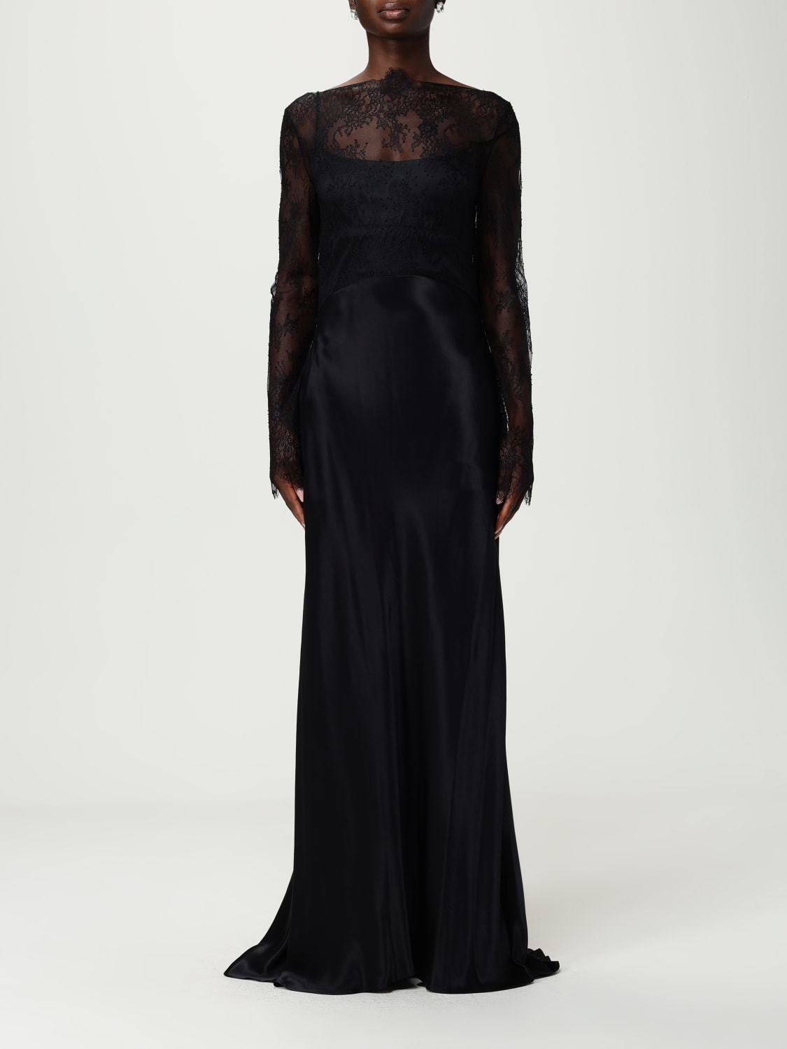 ALBERTA FERRETTI KLEID: Kleider damen Alberta Ferretti, Schwarz - Img 1