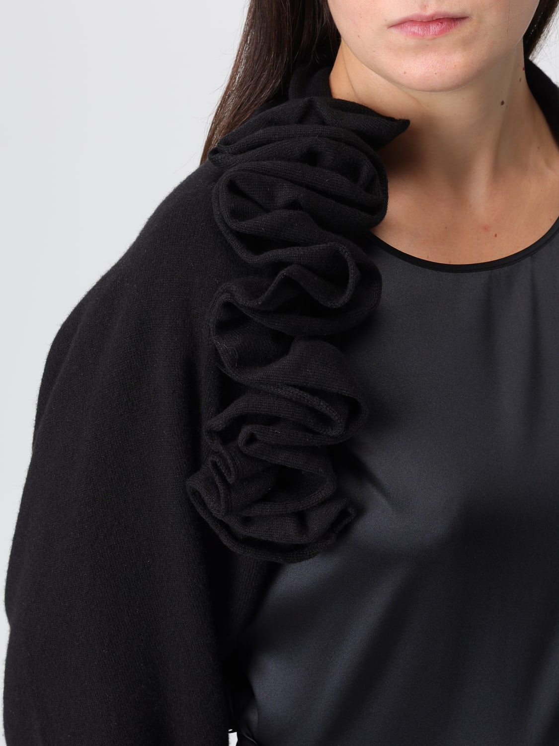 ALBERTA FERRETTI SWEATER: Top woman Alberta Ferretti, Black - Img 5