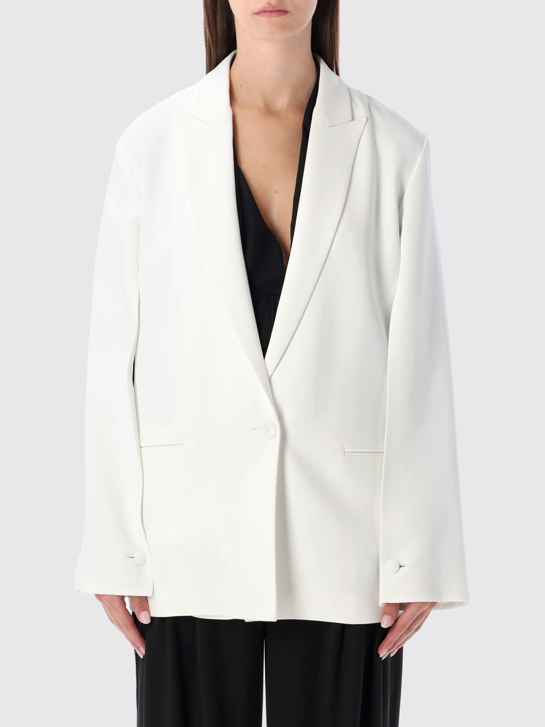 ALBERTA FERRETTI JACKET: Blazer woman Alberta Ferretti, White - Img 1