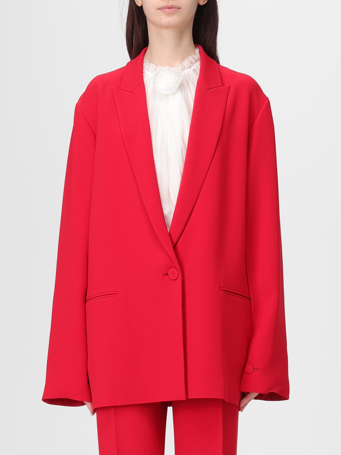 ALBERTA FERRETTI JACKET: Blazer woman Alberta Ferretti, Red - Img 1