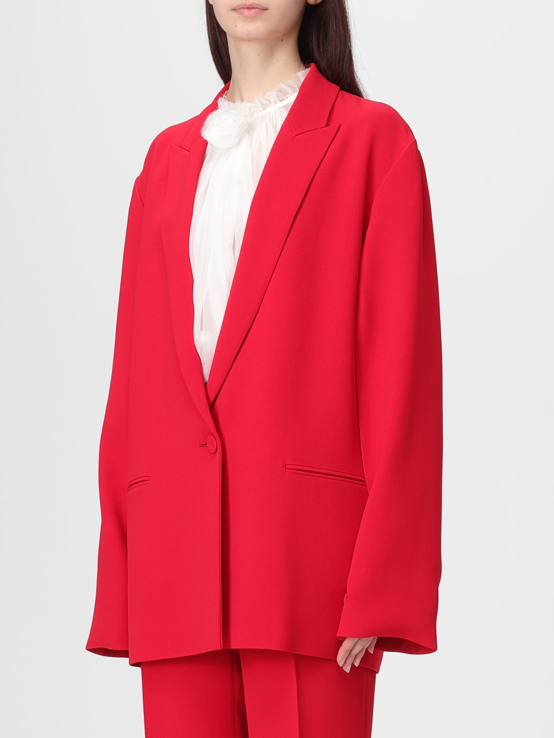ALBERTA FERRETTI JACKET: Blazer woman Alberta Ferretti, Red - Img 4
