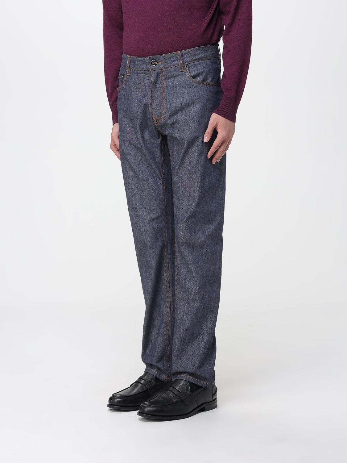 ETRO JEANS: Jeans men Etro, Denim - Img 4