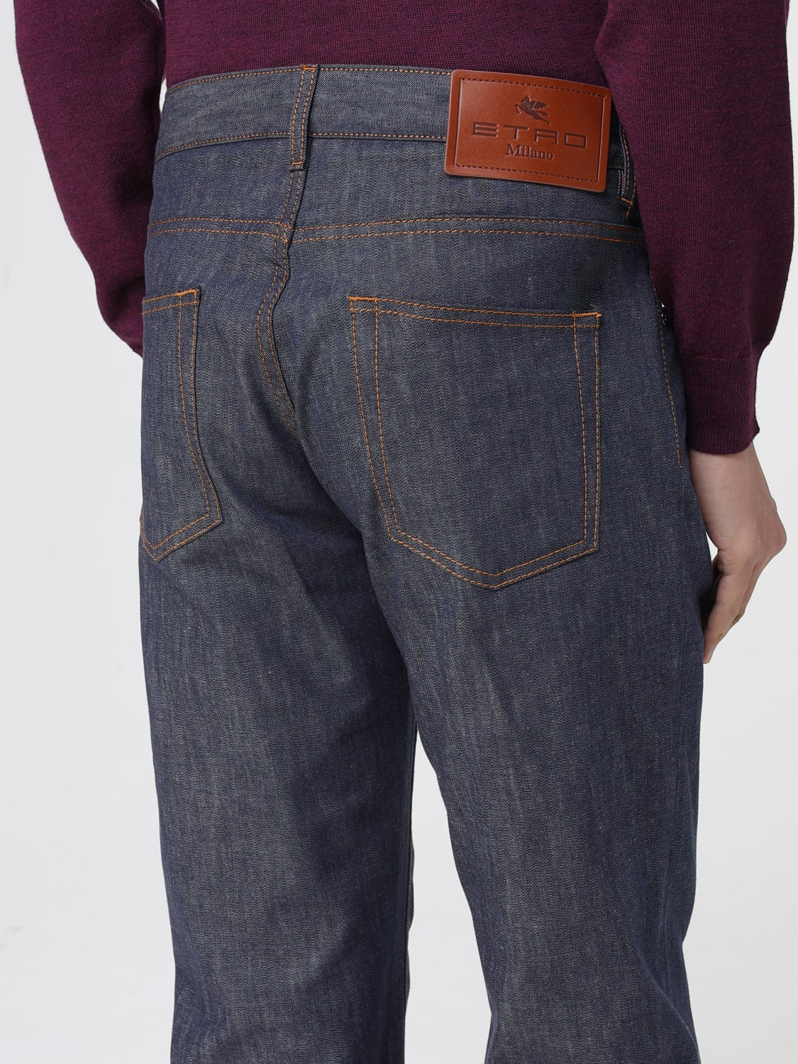 ETRO JEANS: Jeans men Etro, Denim - Img 5