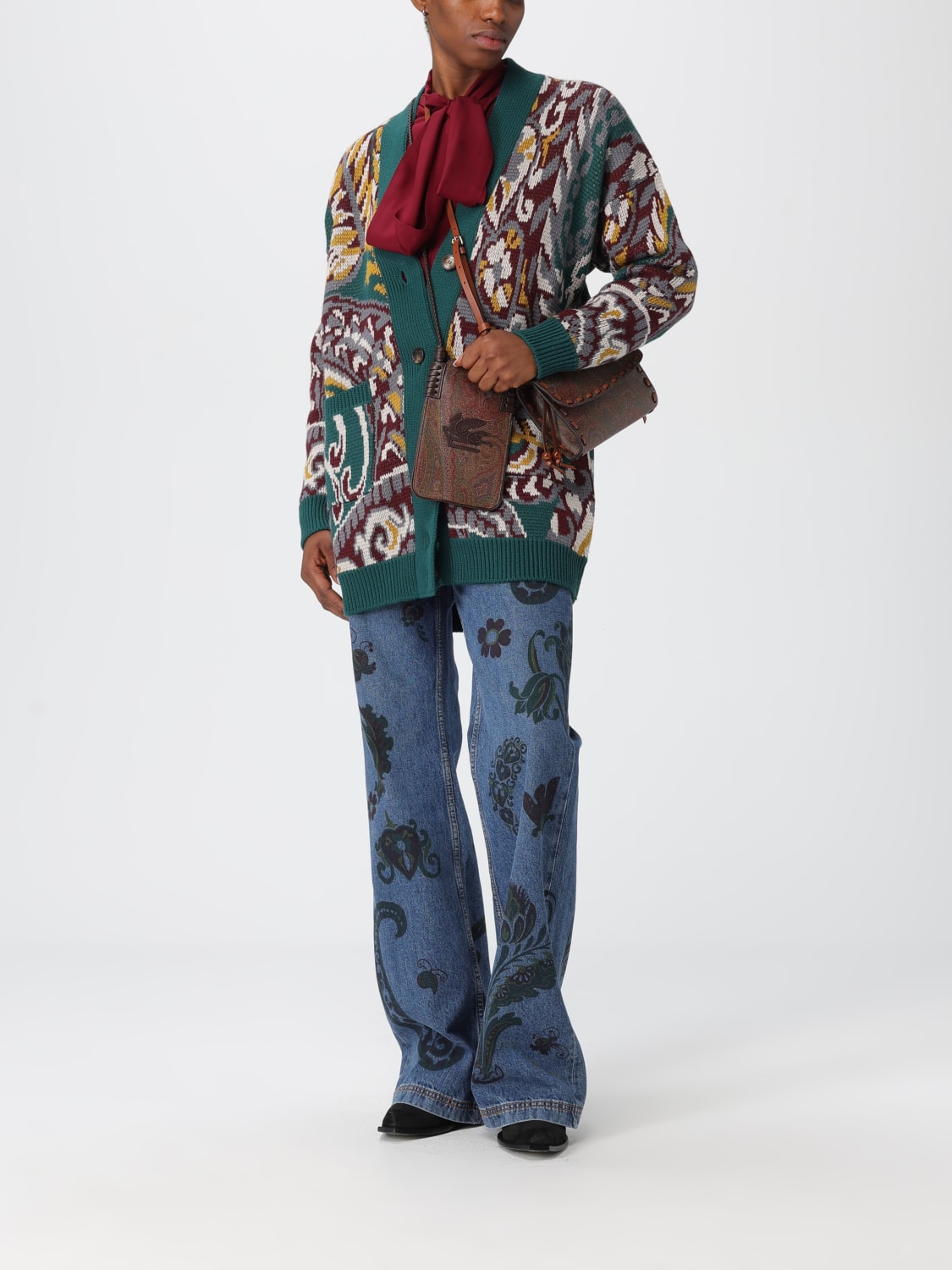 ETRO SWEATER: Sweater woman Etro, Green - Img 2