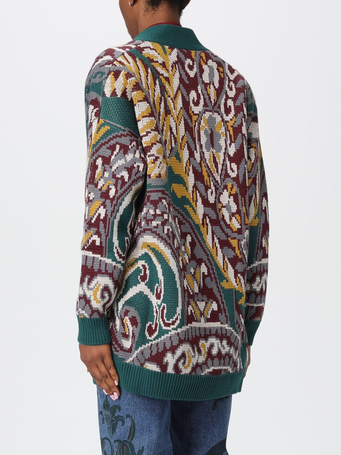 ETRO SWEATER: Sweater woman Etro, Green - Img 3