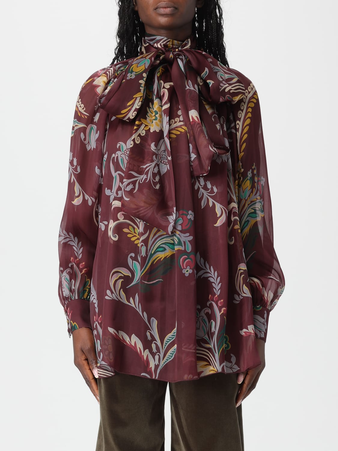 ETRO TOP: Camisa mujer Etro, Fantasía - Img 1