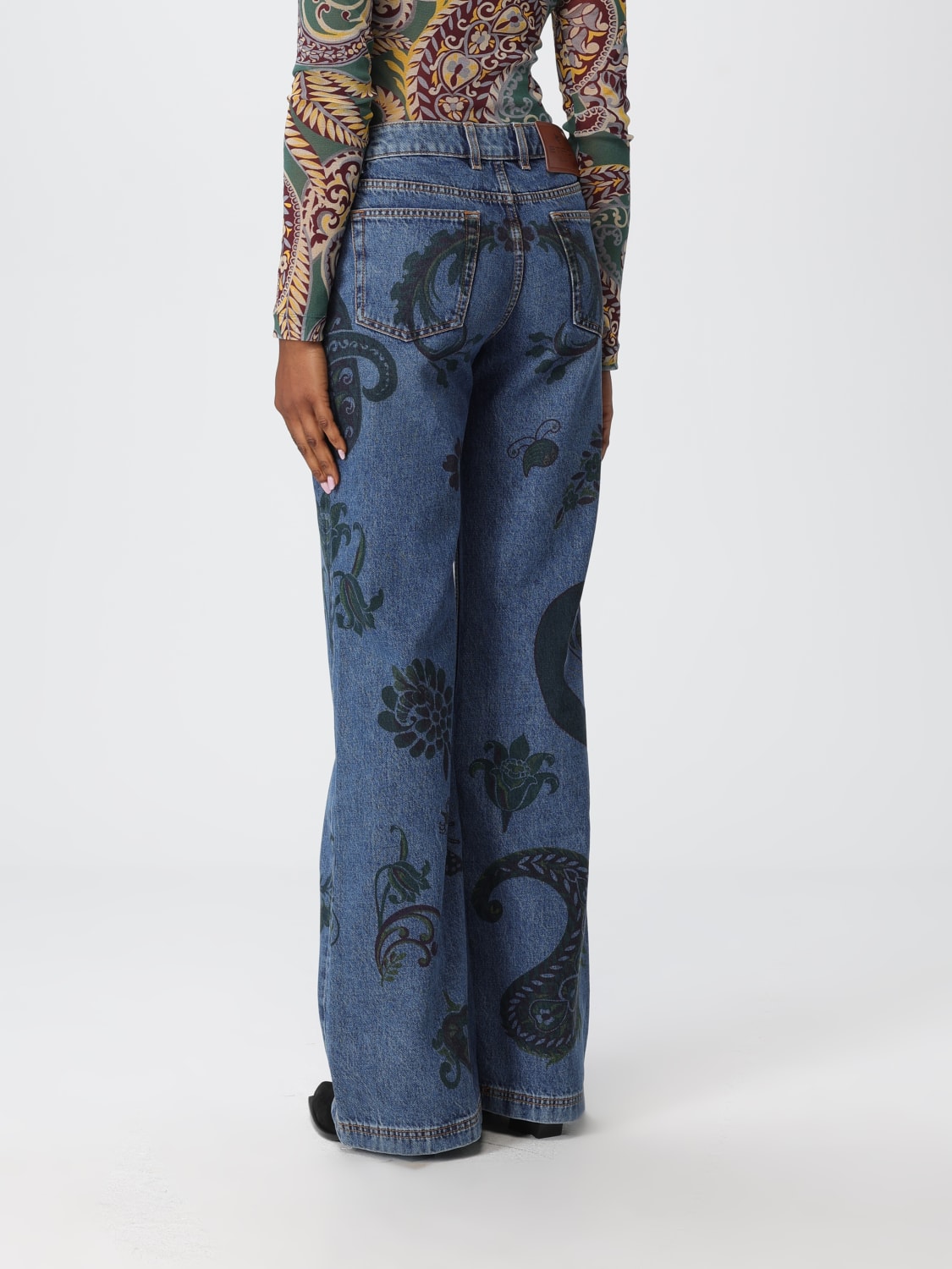 ETRO JEANS: Jeans woman Etro, Denim - Img 3