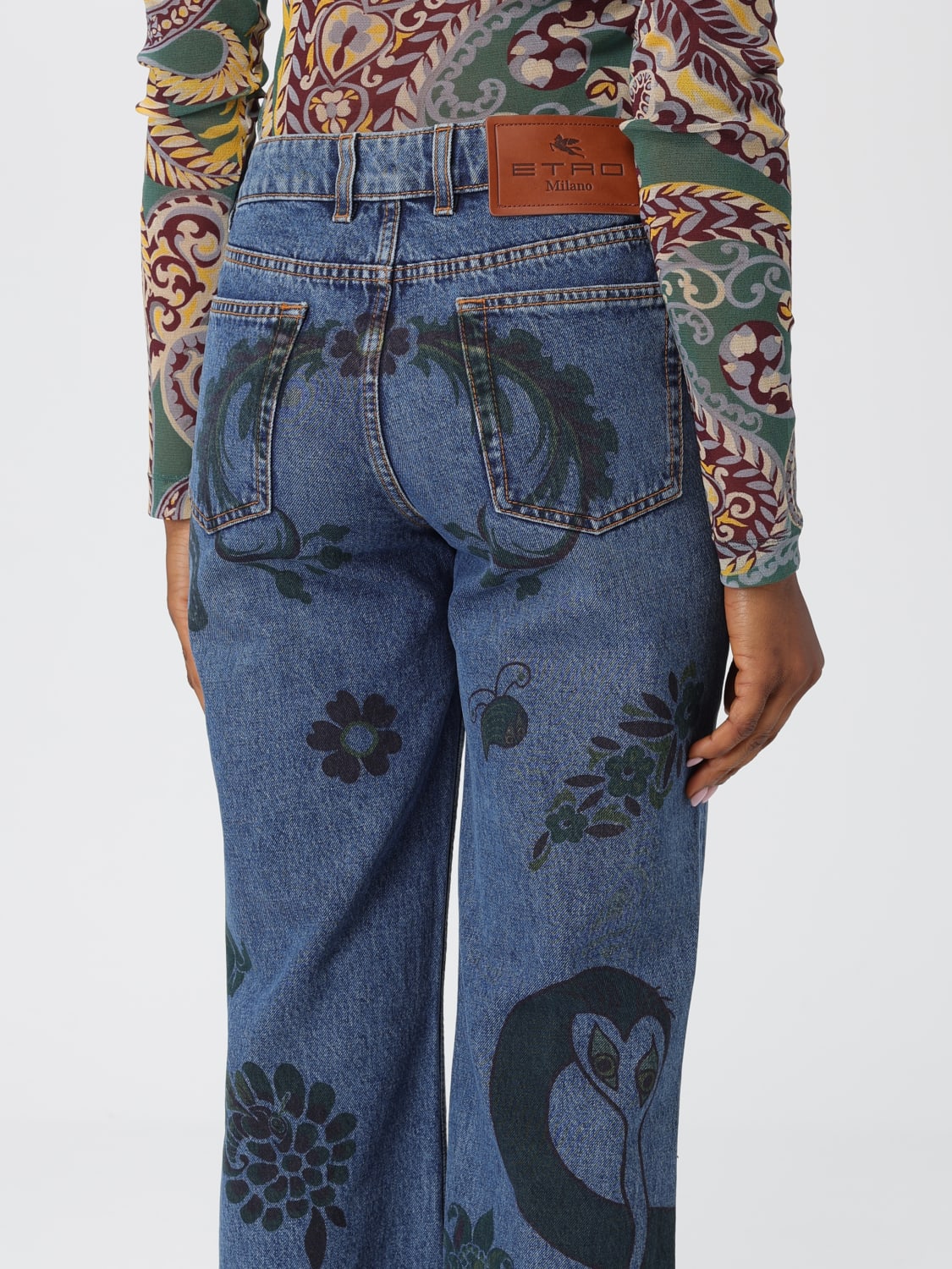 ETRO JEANS: Jeans woman Etro, Denim - Img 5