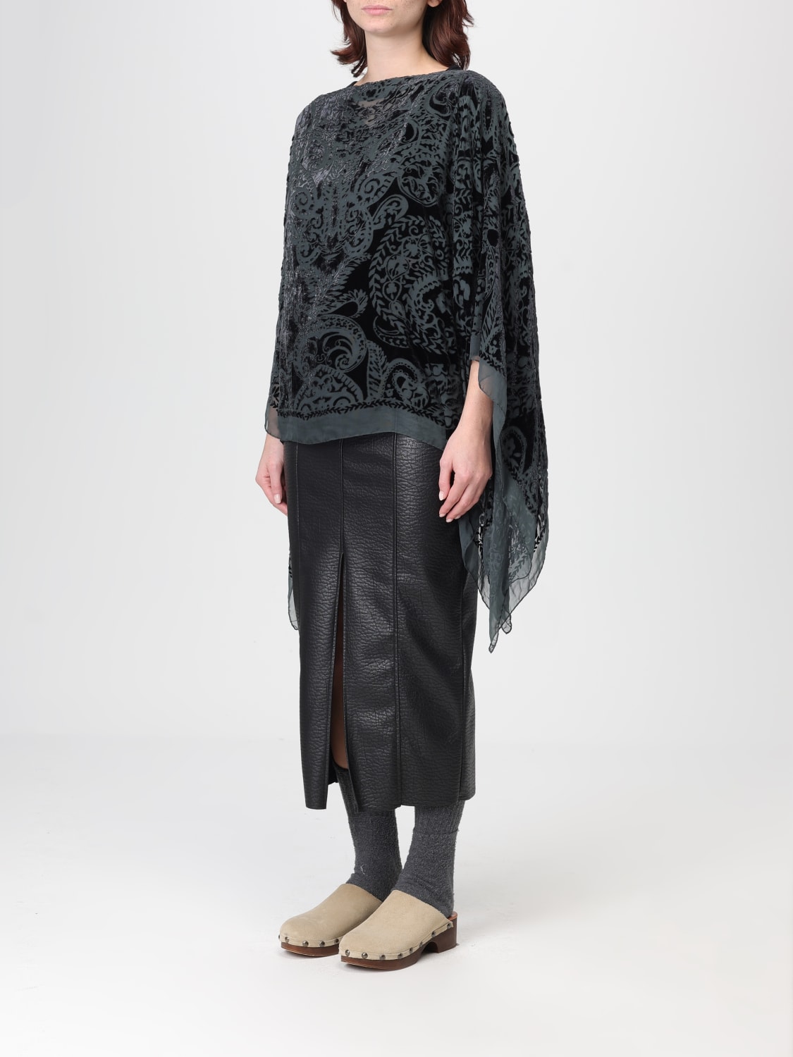 ETRO TOP: Top woman Etro, Grey - Img 4