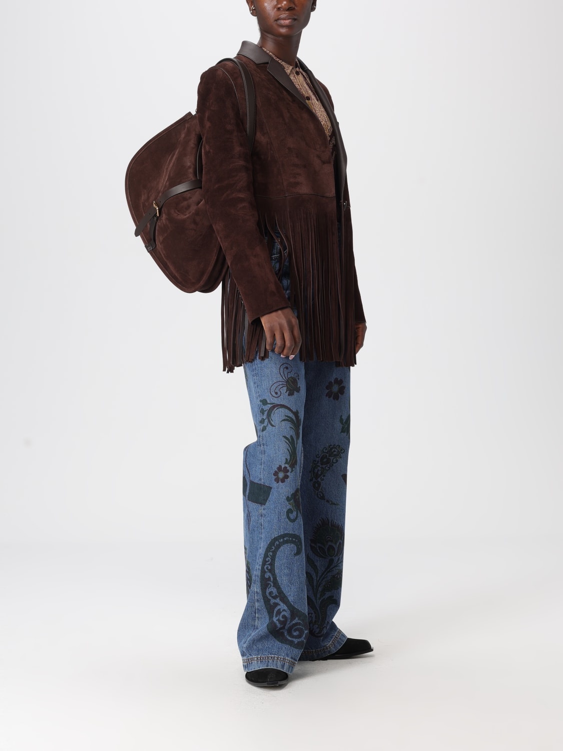 ETRO BOLSO DE HOMBRO: Bolso de hombro mujer Etro, Marrón - Img 2