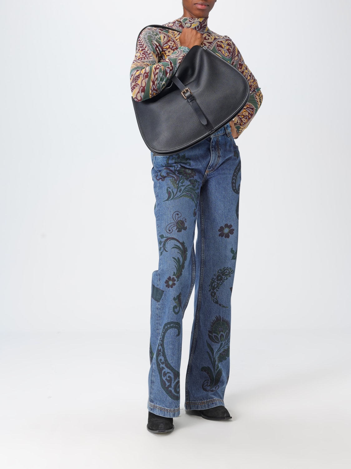 ETRO BOLSO DE HOMBRO: Bolso de hombro mujer Etro, Negro - Img 2