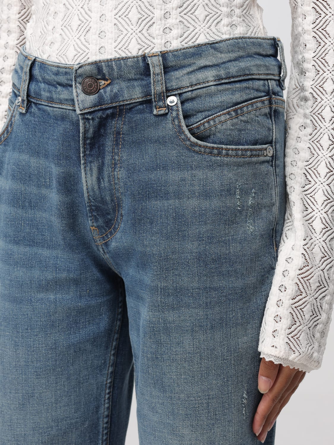 BOSS JEANS: Jeans woman Boss, Stone Washed - Img 3