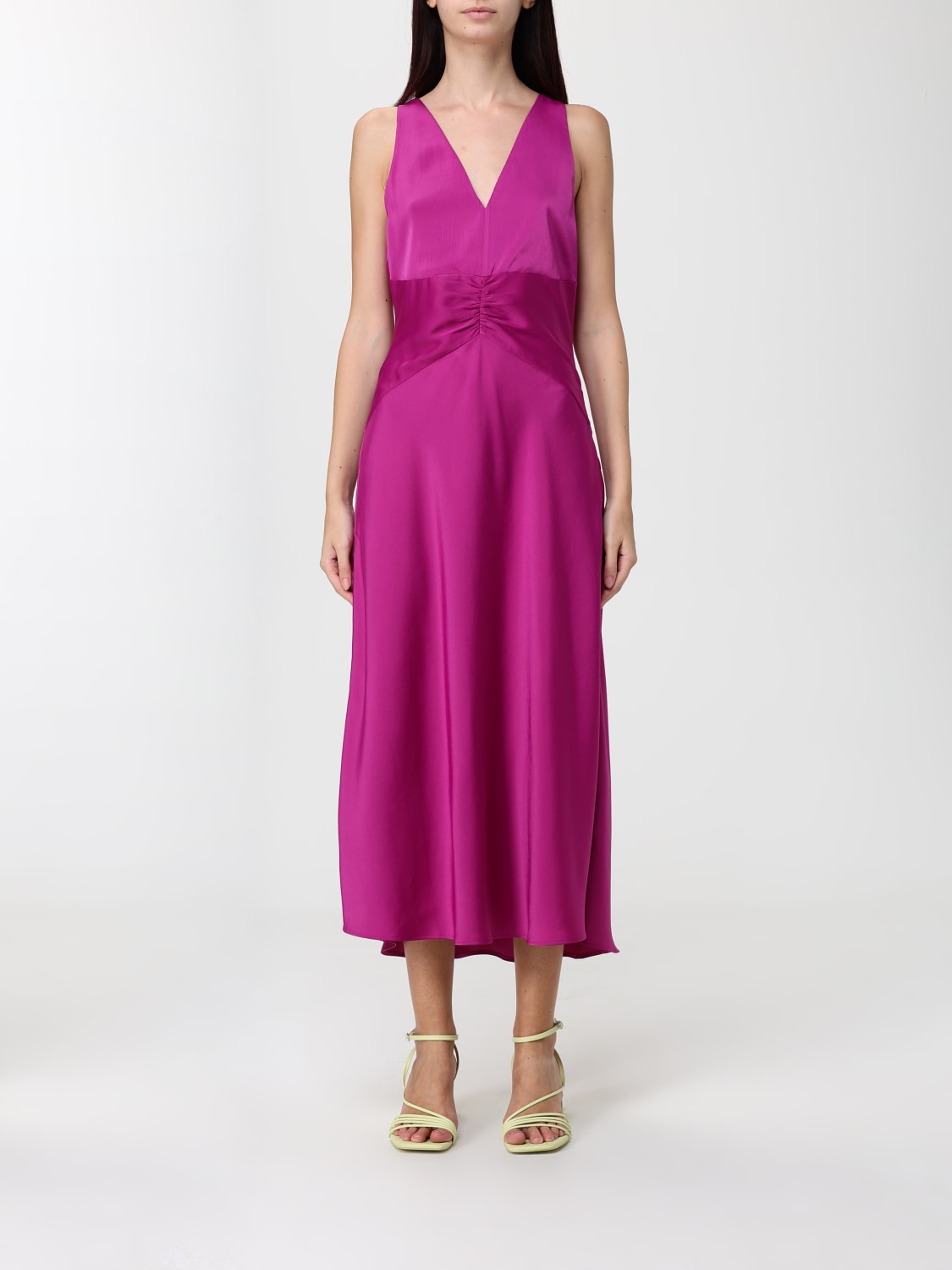 BOSS VESTIDO: Vestido mujer Boss, Fucsia - Img 1