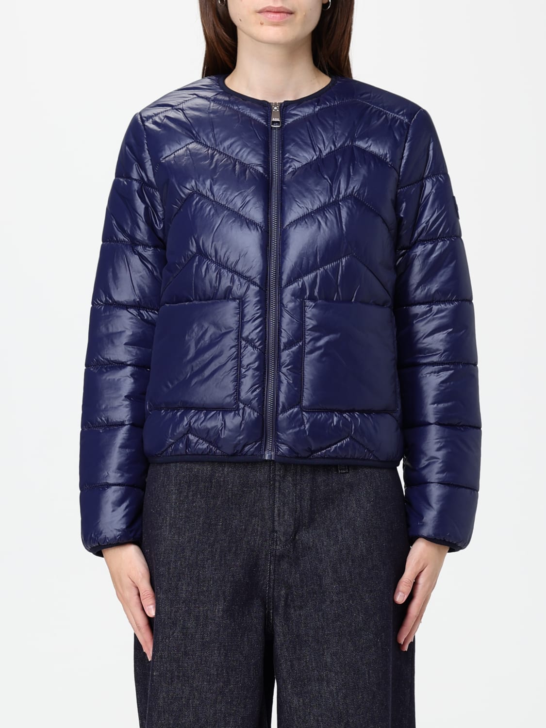 BOSS JACKET: Jacket woman Boss, Blue - Img 1