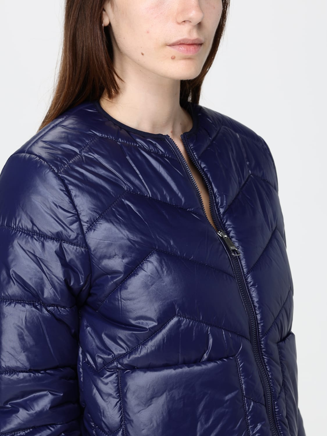 BOSS JACKET: Jacket woman Boss, Blue - Img 4