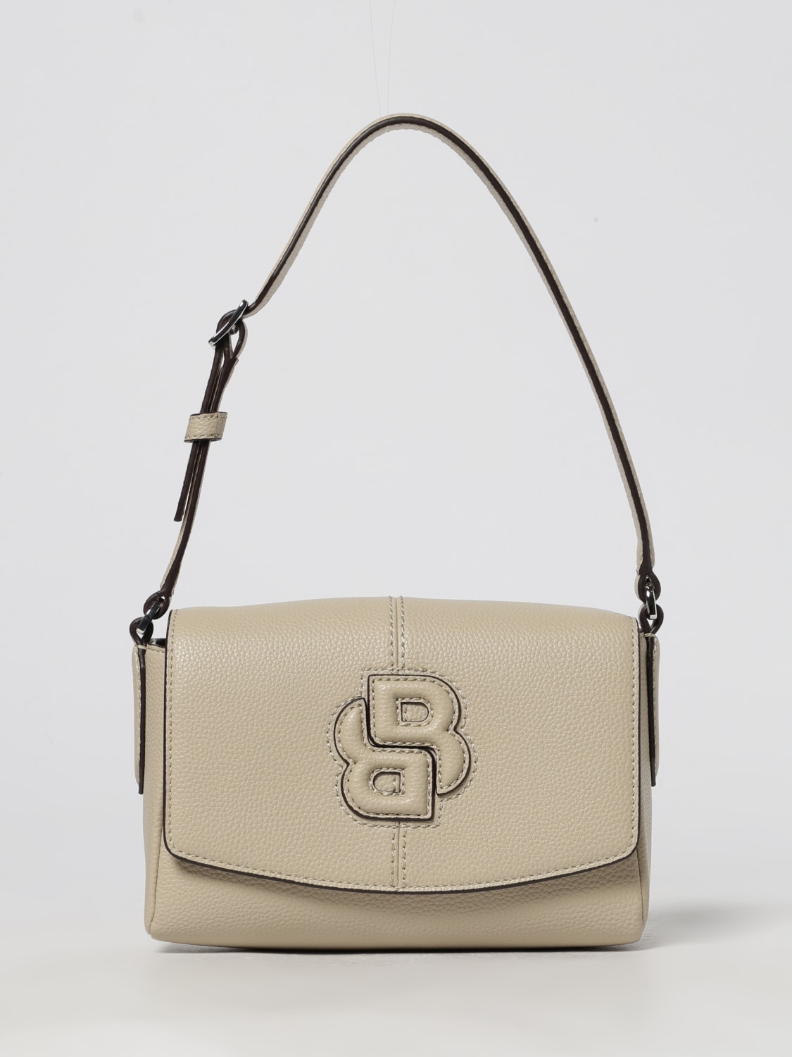 BOSS SHOULDER BAG: Shoulder bag woman Boss, Beige - Img 1