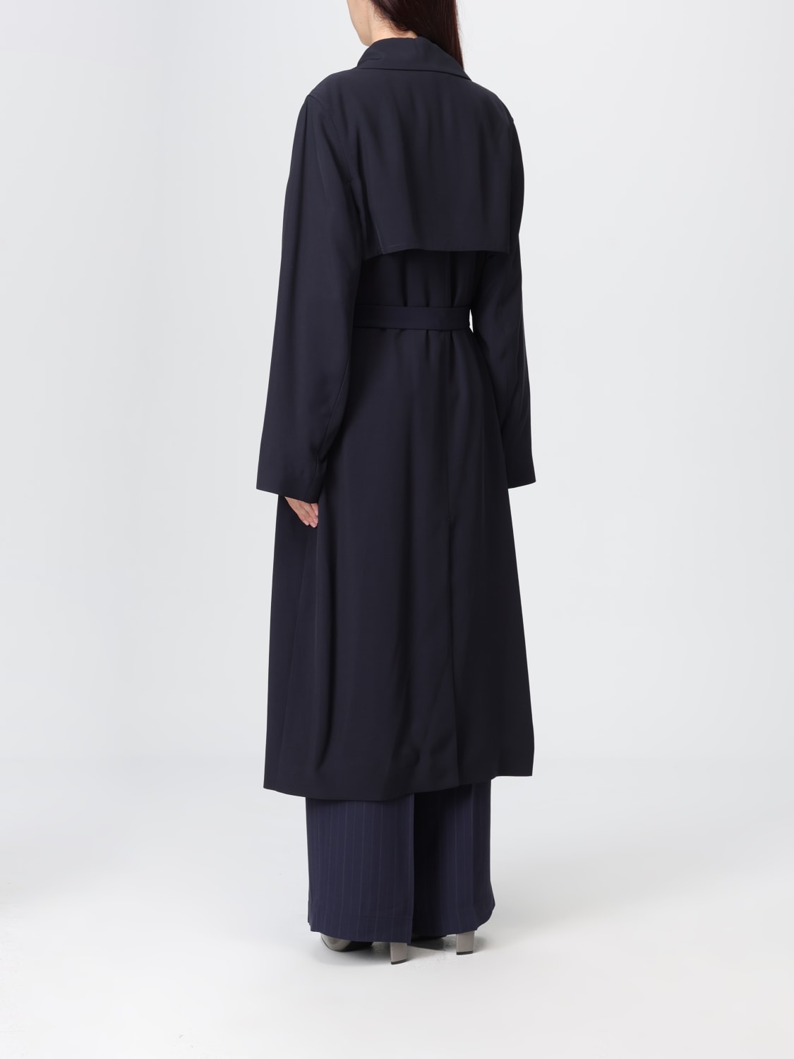 BOSS COAT: Coat woman Boss, Blue - Img 3