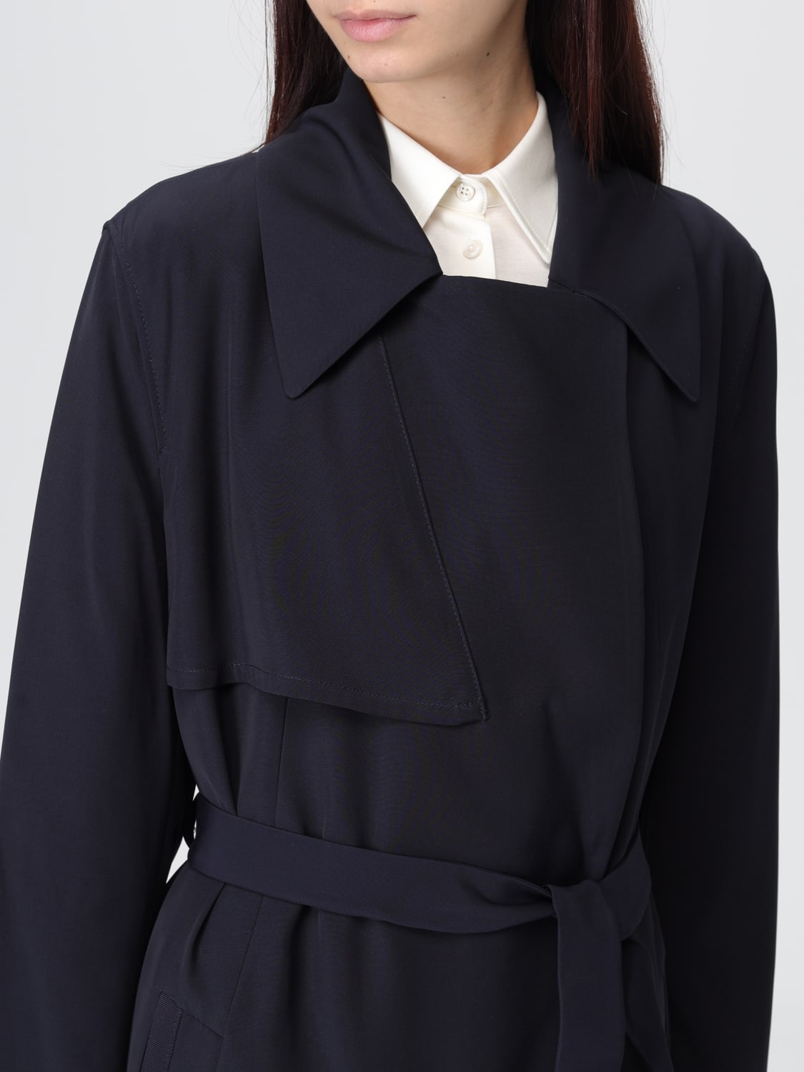 BOSS COAT: Coat woman Boss, Blue - Img 5