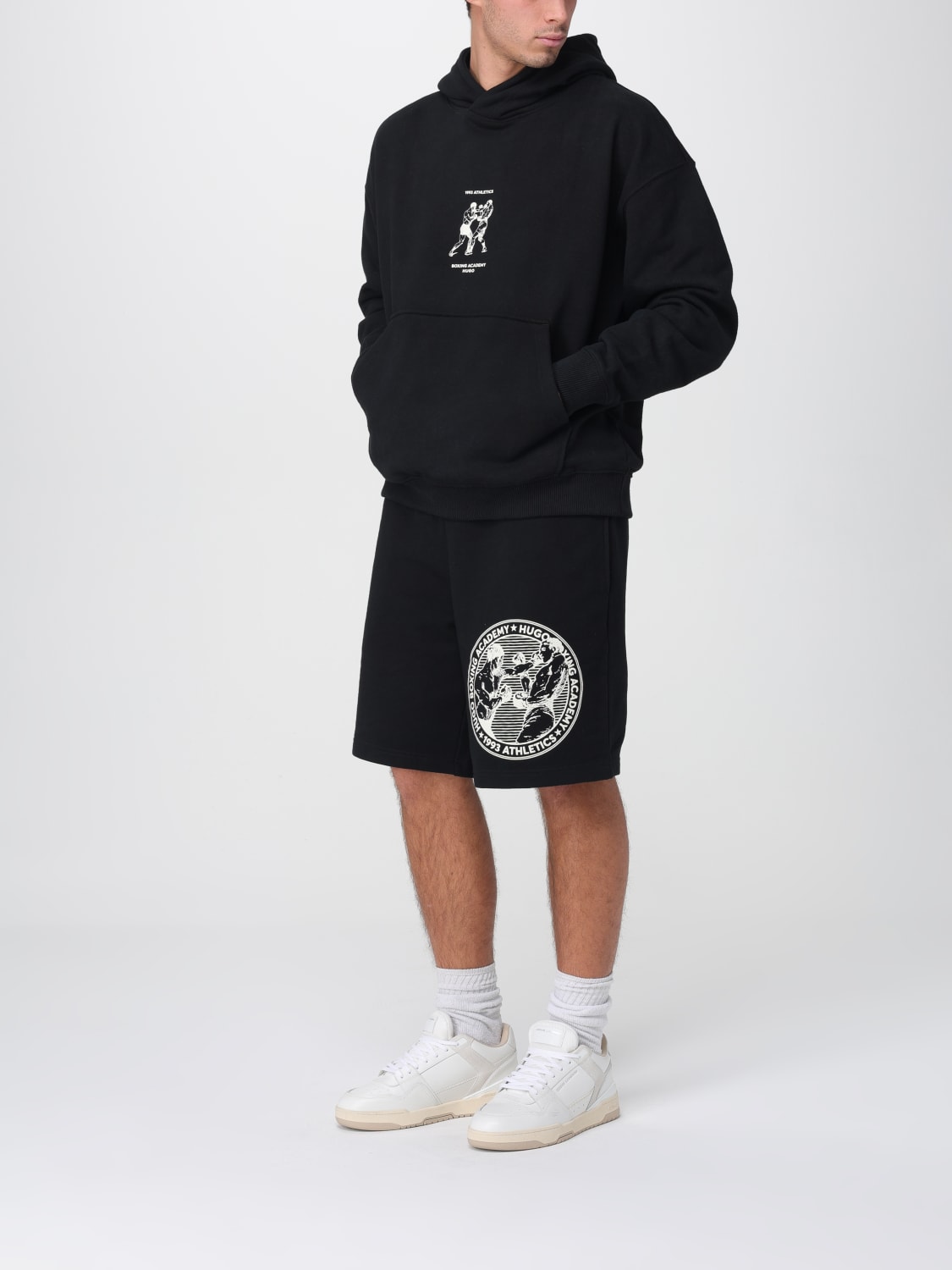 HUGO SWEATSHIRT: Sweatshirt men Hugo, Black - Img 2