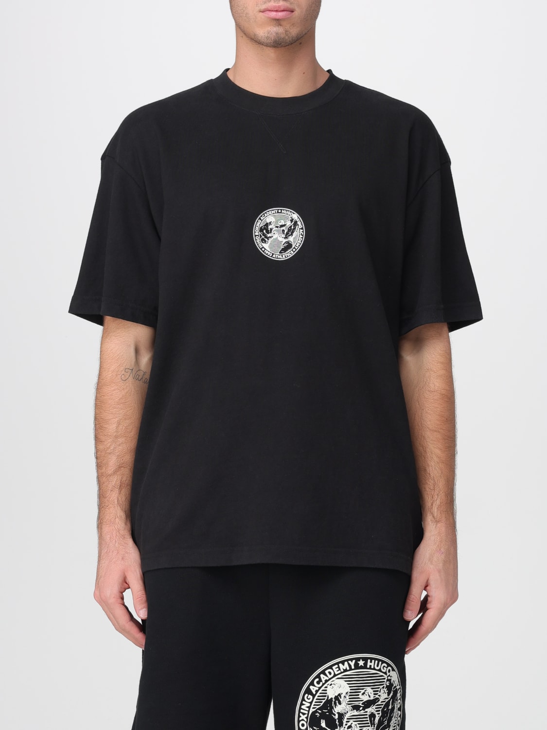 HUGO T-SHIRT: T-shirt men Hugo, Black - Img 1