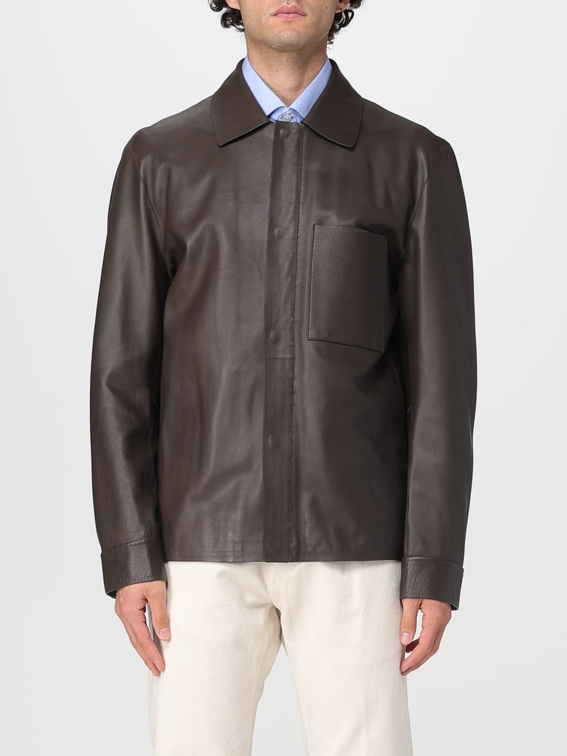 BOSS JACKET: Jacket men Boss, Brown - Img 1