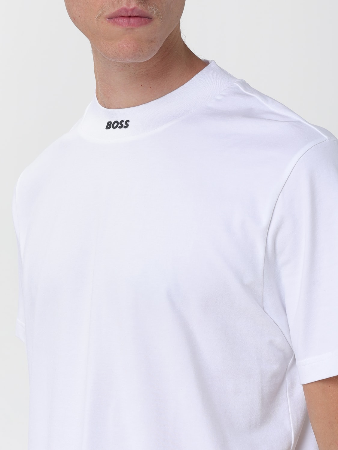 BOSS T-SHIRT: T-shirt men Boss, White - Img 3