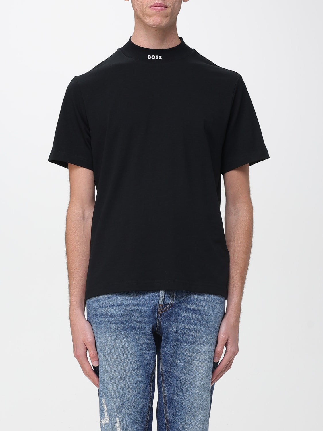 BOSS T-SHIRT: T-shirt men Boss, Black - Img 1