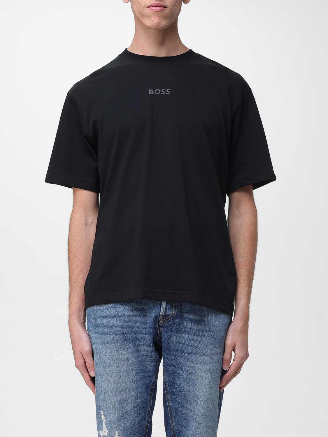 BOSS T-SHIRT: T-shirt men Boss, Black - Img 1