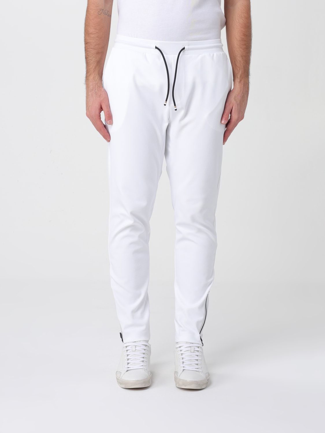 BOSS 팬츠: 팬츠 남성 Boss, 화이트 - Img 1